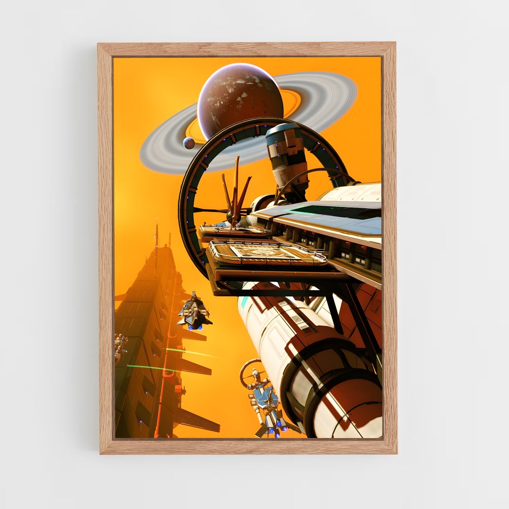 Poster Horizons Étoilés – affiche No man sky (vue 4)